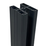larcolaio larcolaio palo doppio recinzione ami h 146cm antracite opaco ean 8004944442218