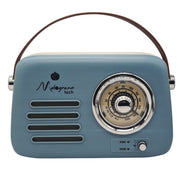 L'Arcolaio Radio Vintage Bluetooth 22 x 9 x 19 Cm Blu