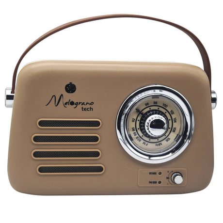 larcolaio larcolaio radio vintage bluetooth 22 x 9 x 19 cm tortora ean 8051526266816