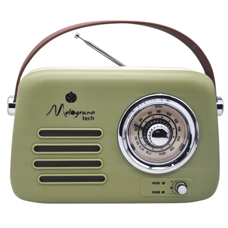 larcolaio larcolaio radio vintage bluetooth 22 x 9 x 19 cm verde ean 8051526266809