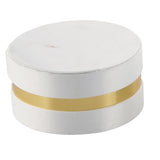 larcolaio larcolaio scatola tonda bomboniera d 8 cm h 4 cm portaconfetti bianco 1 pz ean 8059558631206
