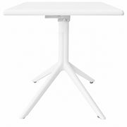 L'Arcolaio Tavolo Pieghevole Top Bianco 70x70x75 cm