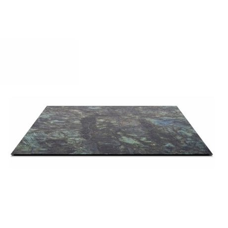 Piano tavolo HPL 80×80 cm sp. 10 mm finitura Forest Green Geo verde pietra, antigraffio. Made in Italy per bar e ristoranti