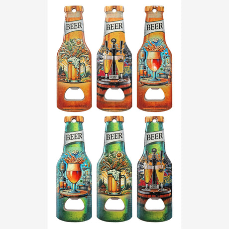 linea due elle linea due apribottiglia a forma di bottiglia di birra assortiti idea regalo originale e gadget divertente 1 pz ean 8033551055313