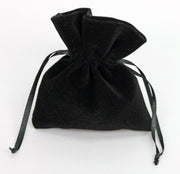 Linea Due Elle Sacchetto Tessuto 10 x 12 Cm Nero 12 Pz