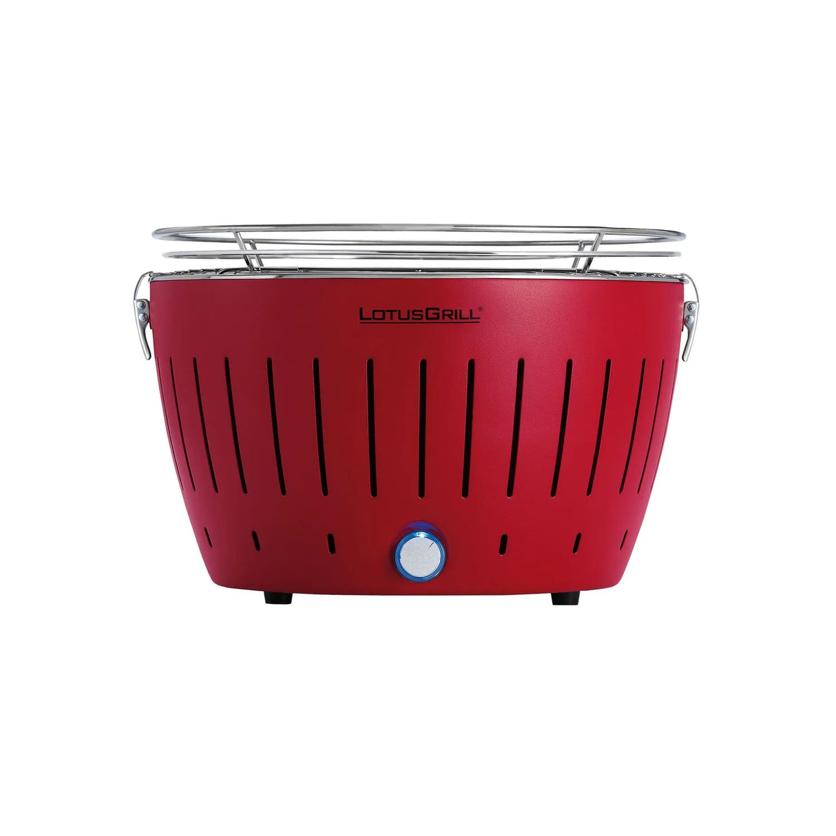 lotusgrill lotusgrill barbecue portatile 35 x 35 x 23 4 cm per interno ed esterno rosso ean 4260023010837