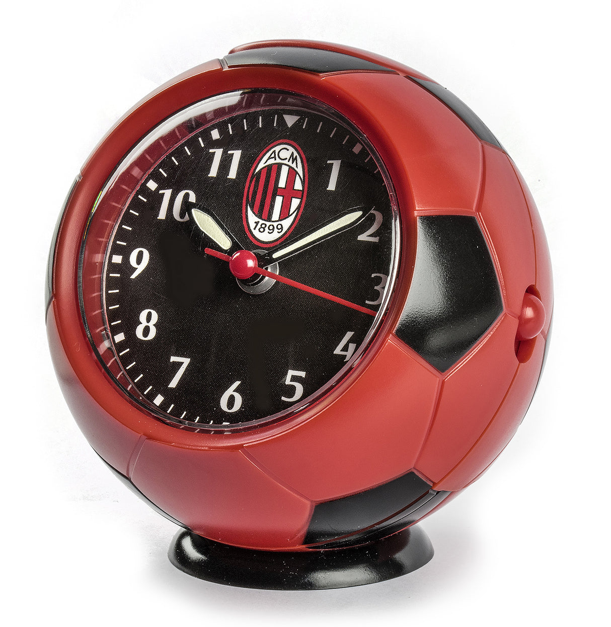 lowell lowell orologio sveglia al quarzo d 9 cm milan rosso nero ean 8008457123916