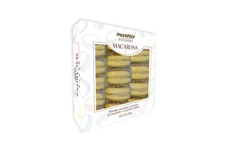 immagine-1-maxtris-macarons-limone-210-gr-colore-giallo-15-pz-ean-8022470866179