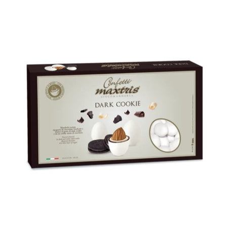 maxtris maxtris confetti ciocomandorla pasticceria dark cookie 1 kg ean 8022470235760