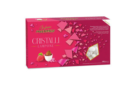 maxtris maxtris confetti cristalli al lampone mandorle tostate 1 kg ean 8022470879490