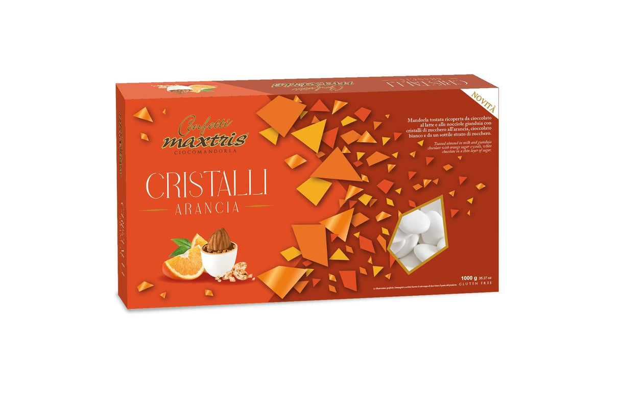 maxtris maxtris confetti cristalli allarancia e mandorle tostate 1 kg ean 8022470879476