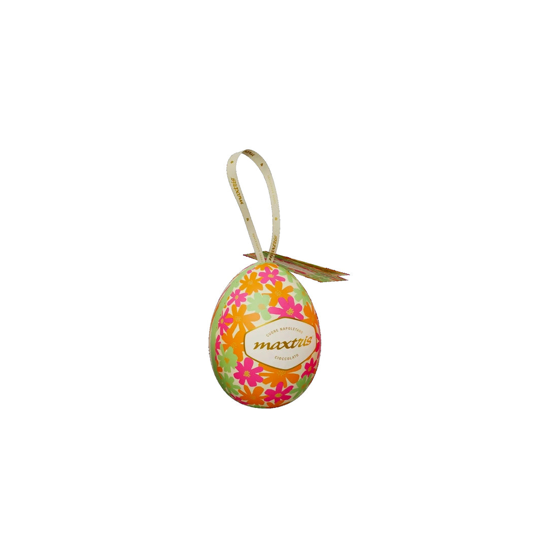maxtris maxtris uovo di latta verde pasquale con ovette mix stagnolate 80 gr ean 8022470879575
