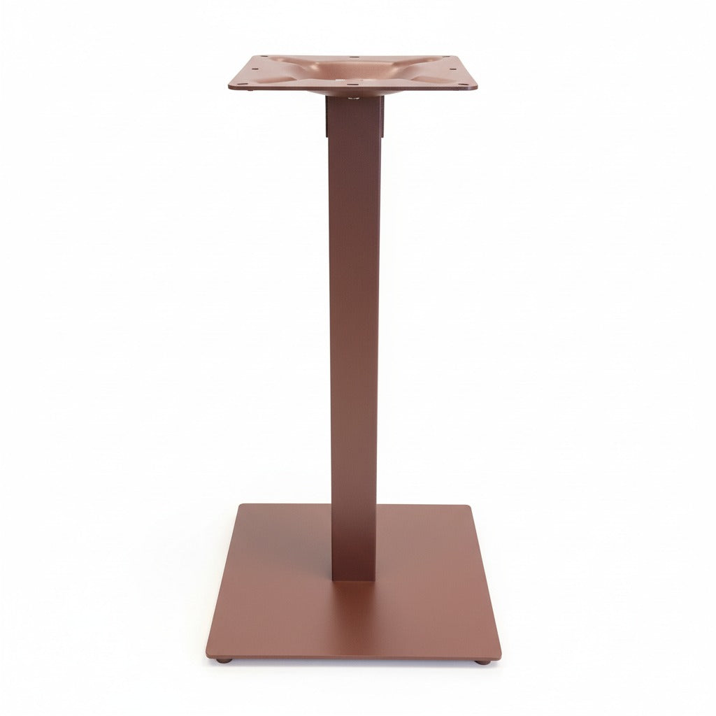 Moia Greenwood Moia Greenwood Untergestell mit flacher Platte aus braun lackiertem Stahl