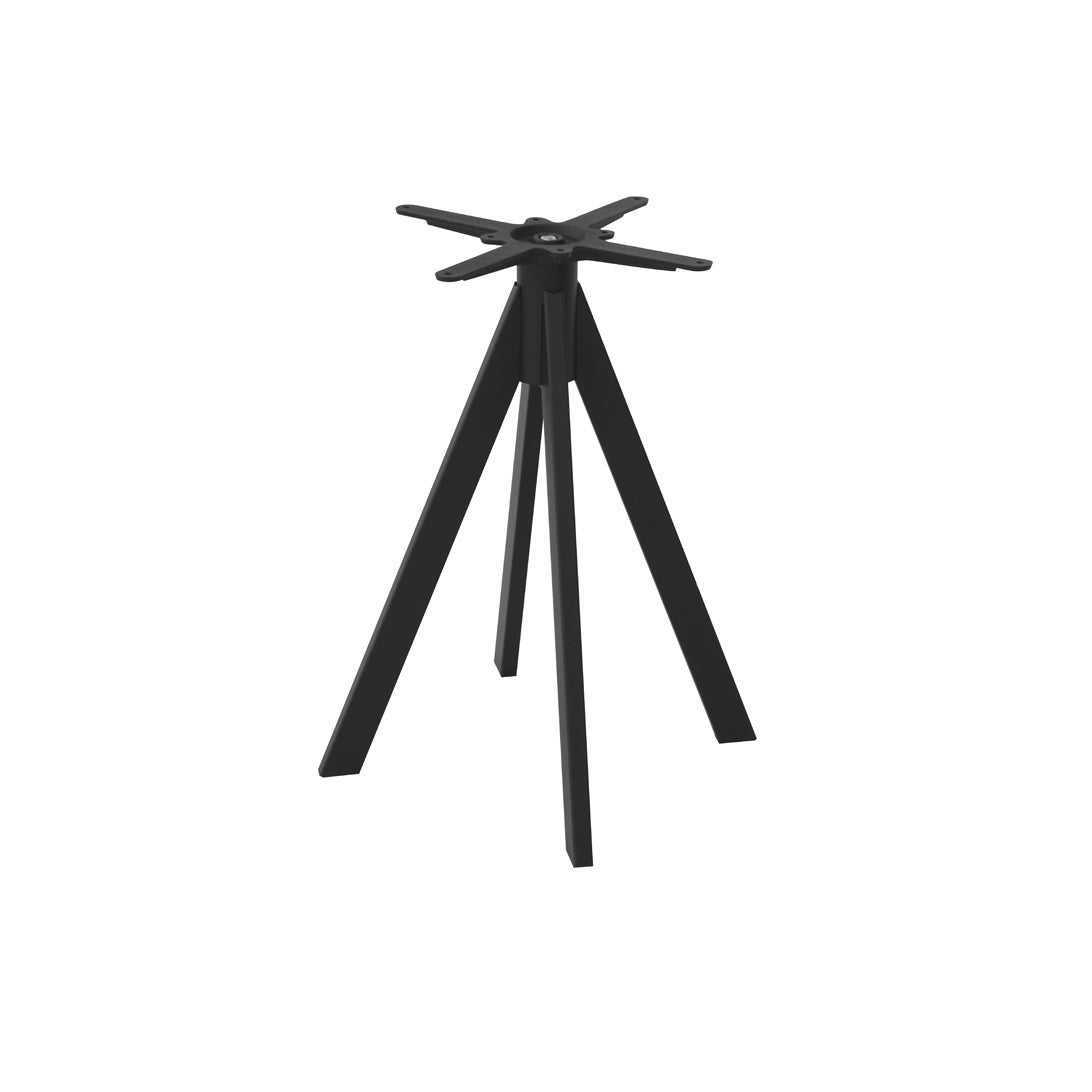 moia greenwood moia greenwood 4 Beinen aus schwarzem Stahl, 8 kg, robustes Gestell für Tische, modernes Design, EAN 8013054838743