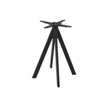 moia greenwood moia greenwood 4 Beinen aus schwarzem Stahl, 8 kg, robustes Gestell für Tische, modernes Design, EAN 8013054838743