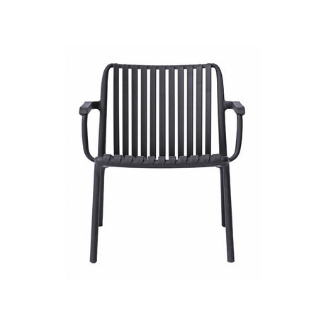 moia greenwood moia greenwood poltrona balcony set valencia resina antracite poltrona outdoor impilabile in polipropilene resistente uv ean 8013054838101