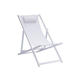 moia greenwood moia greenwood sdraio mare in alluminio bianco e textilene ecru lettino spiaggia regolabile design moderno ean 8013054835698