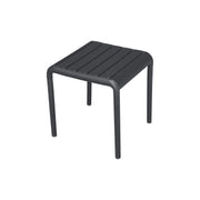 Moia Greenwood Tavolino 45 x 45 Cm in Polipropilene Antracite con Fibra di Vetro – Outdoor Design Moderno