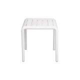 moia greenwood moia greenwood tavolino 45 x 45 cm in polipropilene bianco con fibra di vetro outdoor design moderno ean 8013054838576