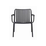 moia greenwood moia greenwood poltrona balcony set valencia resina antracite poltrona outdoor impilabile in polipropilene resistente uv ean 8013054838101
