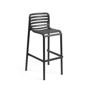 Nardi Sgabello Doga Stool Antracite Impilabile