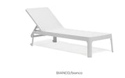 Nardi Lettino Plano Bianco Tela Bianca Polipropilene Regolabile
