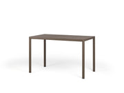 Nardi Piave 120 x 70 Tavolo Rettangolare Verniciato Tabacco Lamin Materia Tabacco