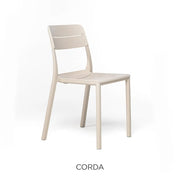 Nardi Sedia Cassia Bistrot Corda Polipropilene Impilabile