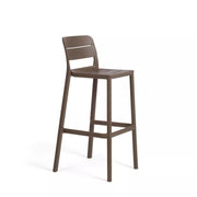 Nardi Sgabello Cassia Stool Tabacco Polipropilene Impilabile