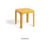 Nardi Net Table 40 Senape Polipropilene Tavolino Outdoor