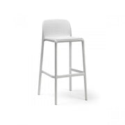 Nardi Sgabello Lido Bianco Opaco Polipropilene H76 cm
