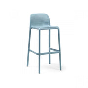 Nardi Sgabello Lido Celeste Polipropilene H76 cm