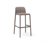 Nardi Sgabello Lido Tortora Polipropilene H76 cm