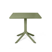 Nardi Tavolo Clip 80 Agave Quadrato