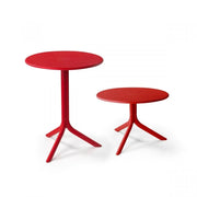 Nardi Tavolo Step Rosso Rotondo