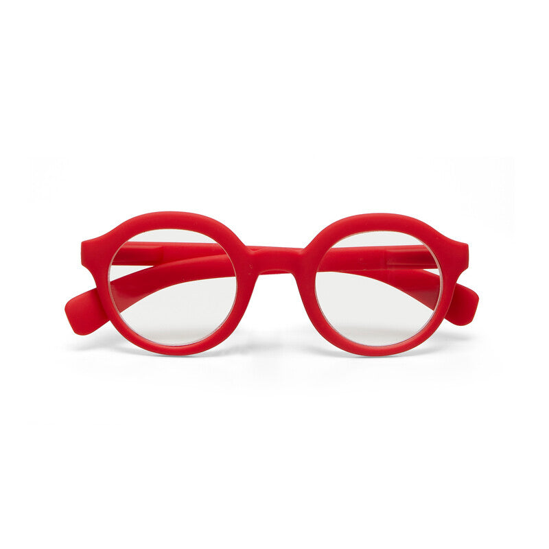 okkia okkia occhiale da lettura mod lauro premontato soft touch red diottrie 1 50 ean 8056211371042