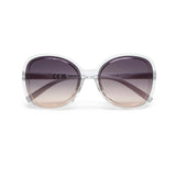 okkia okkia occhiale da sole premontato butterfly mod anna soft touch clear white lenti black ean 8056211375378