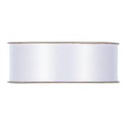 Piovaccari Nastro Raso 25 Mm 50 Mt Colore Bianco