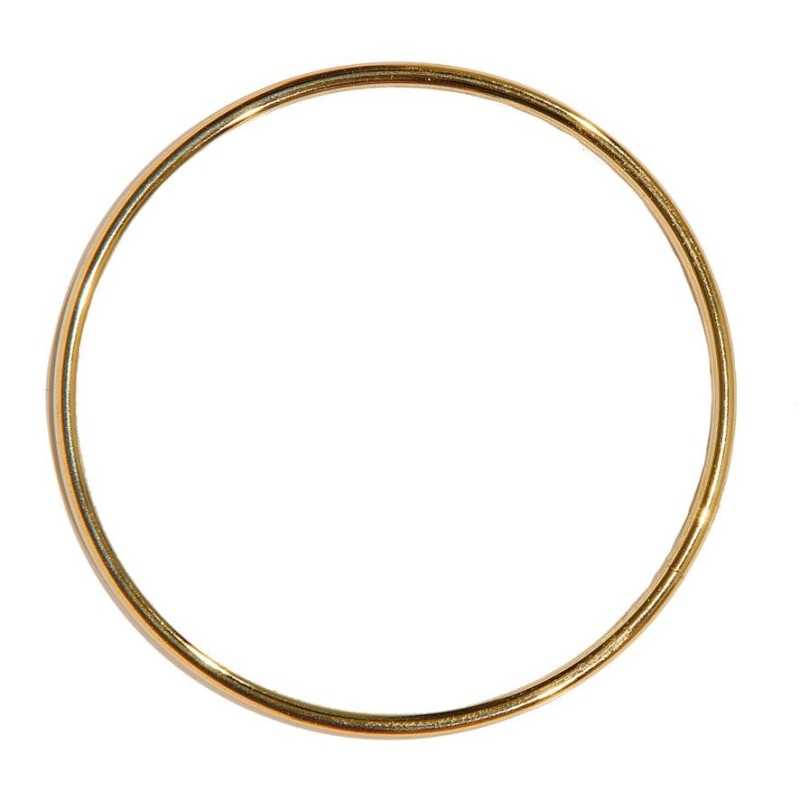 piovaccari piovaccari metal ring d 80 mm h 28 mm light gold 12 pz ean 8056666078190