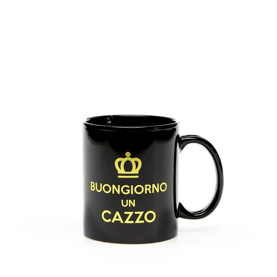 piu forty 40 piu forty 40 mug ceramica con manico 325 cl stampa buongiorno un c nera ean 8055277540430