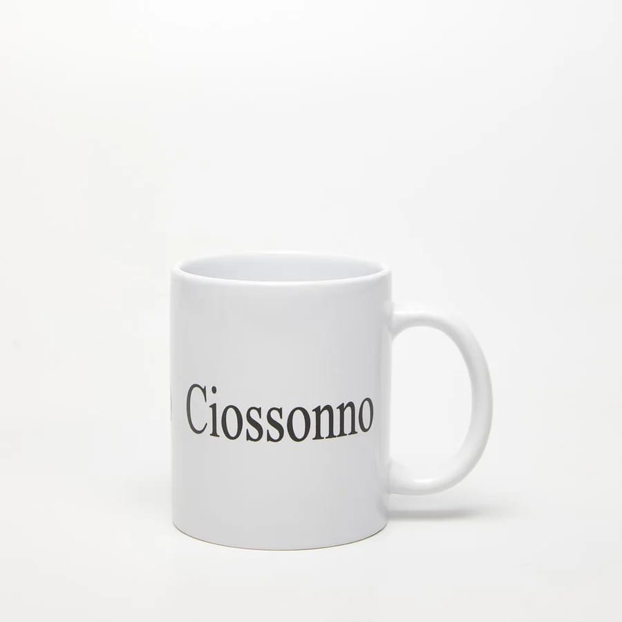 piu forty 40 piu forty 40 mug ceramica con manico 325 cl stampa ciossonno bianco mat ean 8056211370199