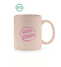 piu forty 40 piu forty 40 mug ceramica con manico 325 cl stampa santa subito rosa mat ean 8056211373831