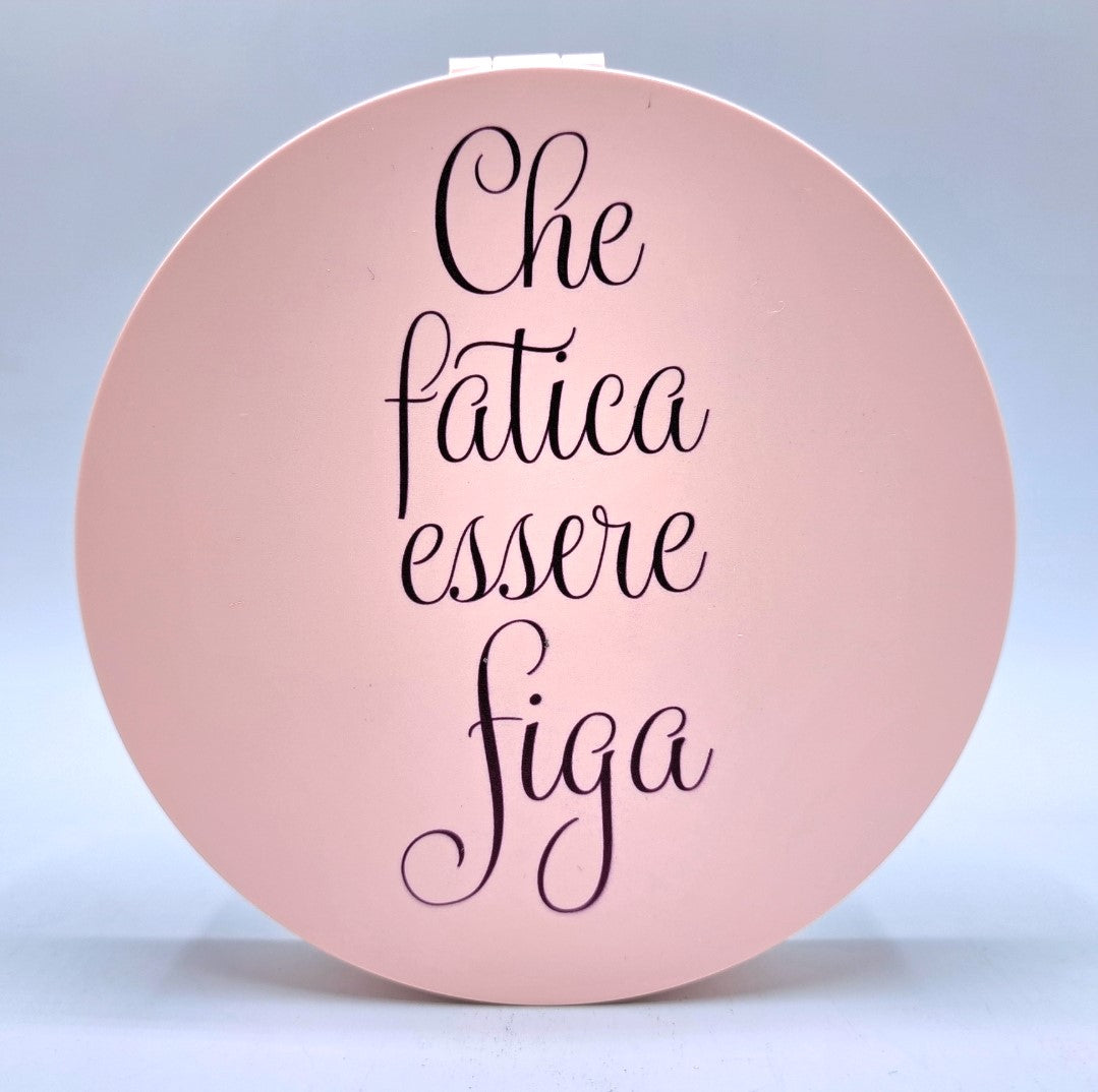 piu forty 40 piu forty 40 specchio richiudibile rotondo portatile con led che fatica essere f rosa ean 8056211371172