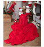 preziosa home preziosa home plaid in coral ass natale 210 x 240 cm con codatopo e frill 1 pz ean 8050264186707