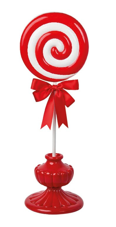 preziosa luxury home preziosa luxury home lollipop natale in poliresina 217 x 20 x 555 cm bianco rosso ean 8050264117367