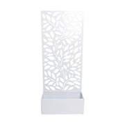 Ad Trend Fioriera Ferro Bianca 50×22 cm H 120 cm