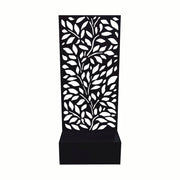 Ad Trend Fioriera Ferro Nera 50×22 cm H 120 cm