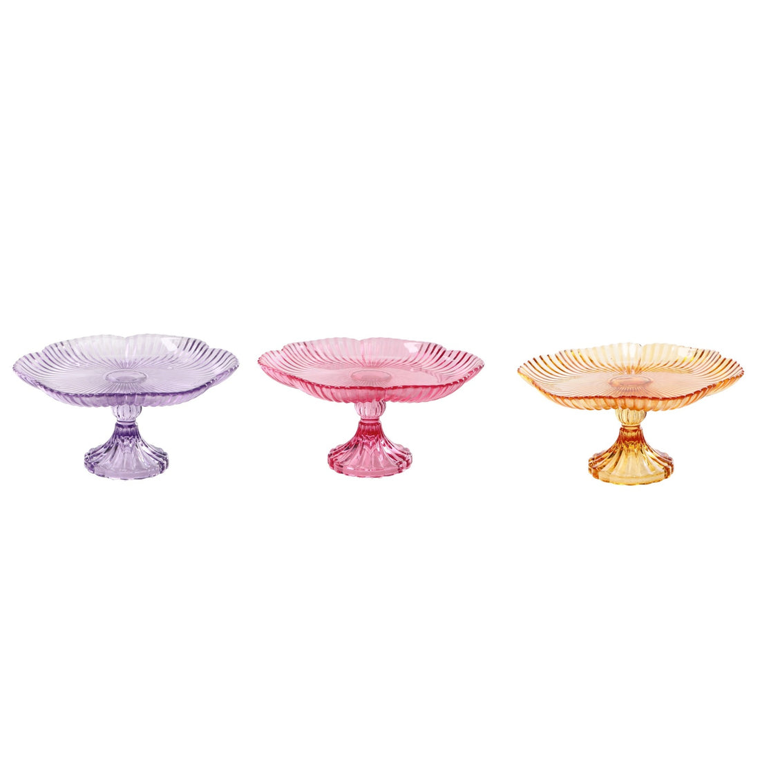 regalo italiano regalo italiano alzata in vetro d 20 cm h 105 cm ass alzatina portadolci elegante design moderno 1 pz ean 8057586208230