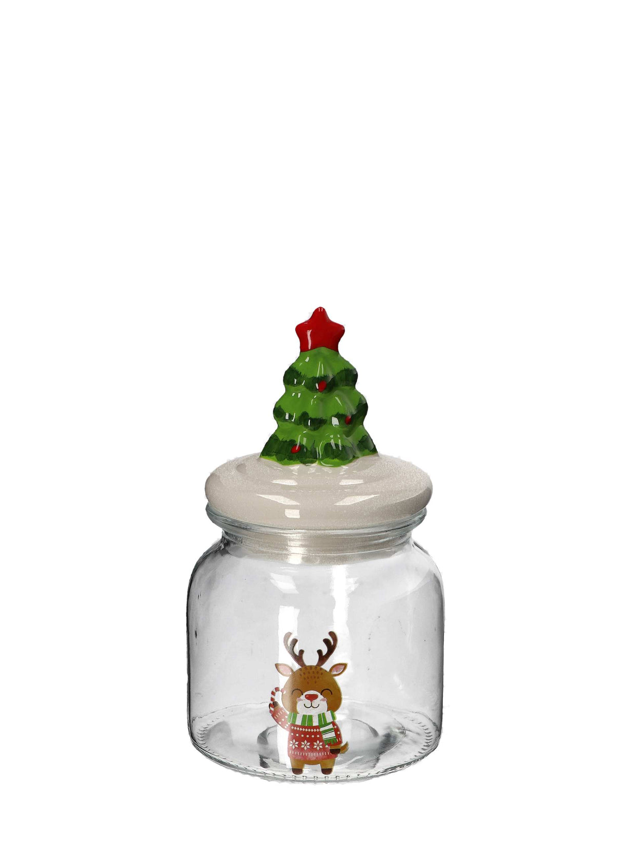 regalo italiano regalo italiano barattolo di natale ass d 11 cm h 19 cm trasparente 1 pz ean 8057586165847