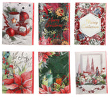 regalo italiano regalo italiano biglietto auguri di natale con busta 15 x 20 cm ass 1 pz ean 8057586058385